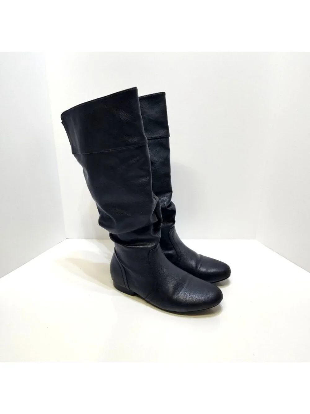 Dream Pairs Knee-High Boots Secret Compartment Size 7 Faux Leather Soft Interior